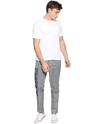 grey side taped jogger - 16738412 - Standard Image - 4