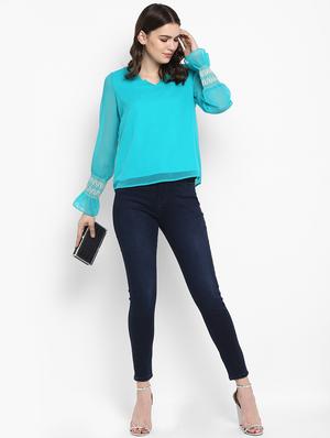 high rise pocket detail jean - 16738490 - Standard Image - 4