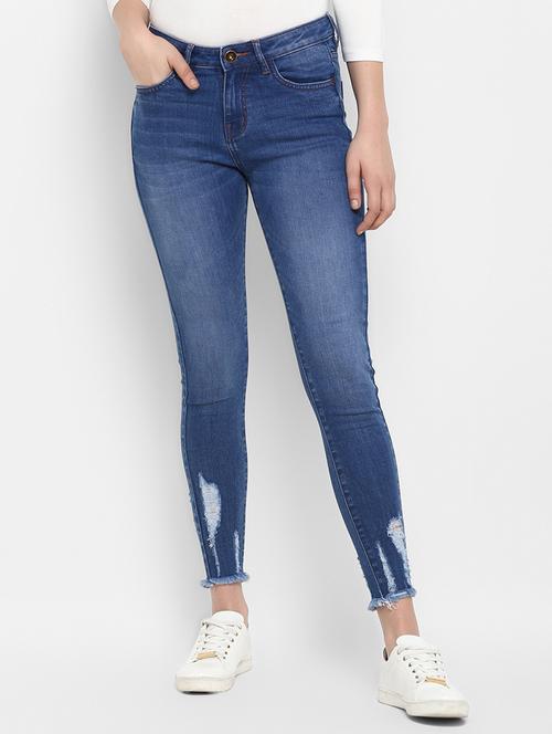 frayed hem distressed jean - 16738491 - Standard Image - 1