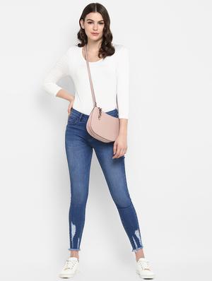 frayed hem distressed jean - 16738491 - Standard Image - 4