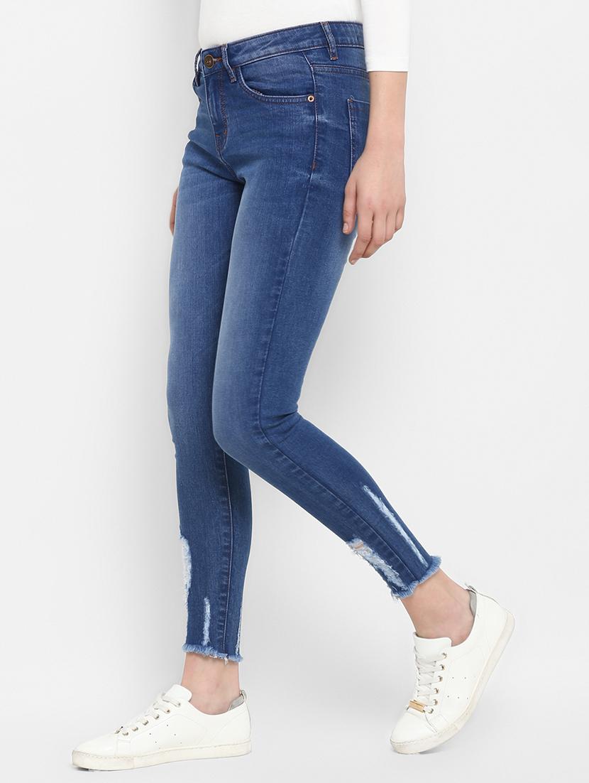 frayed hem distressed jean - 16738491 - Zoom Image - 2