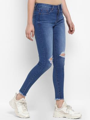 frayed hem distressed jean - 16738493 - Standard Image - 2