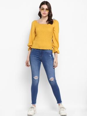frayed hem distressed jean - 16738493 - Standard Image - 4