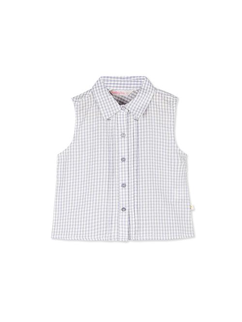 purple cotton gingham top - 16738535 - Standard Image - 1