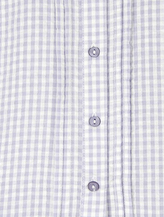 purple cotton gingham top - 16738535 - Zoom Image - 3