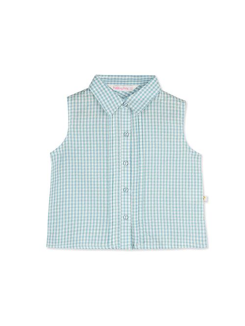 blue gingham top - 16738536 - Standard Image - 1