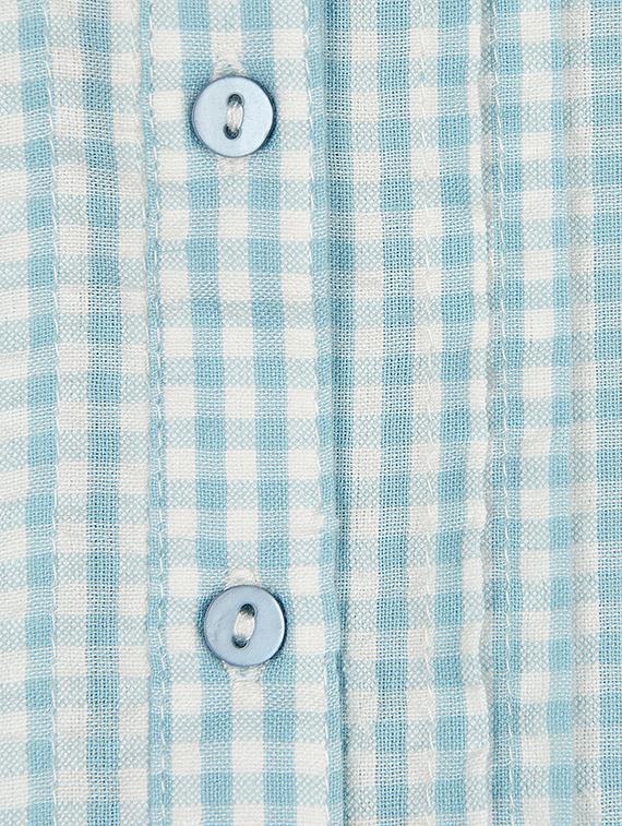 blue gingham top - 16738536 - Zoom Image - 3