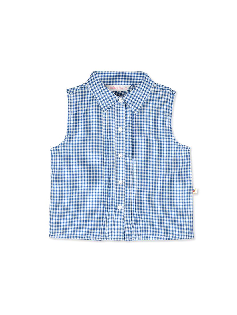 blue gingham top - 16738537 - Zoom Image - 1
