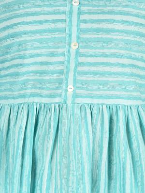 striped a-line kurti - 16738580 - Standard Image - 6