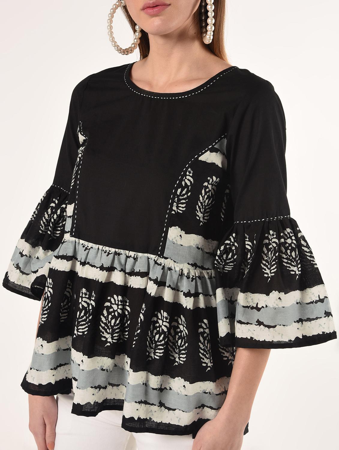 printed a-line kurti - 16738581 - Zoom Image - 5