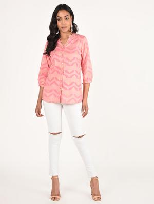 gold print straight kurti - 16738584 - Standard Image - 4