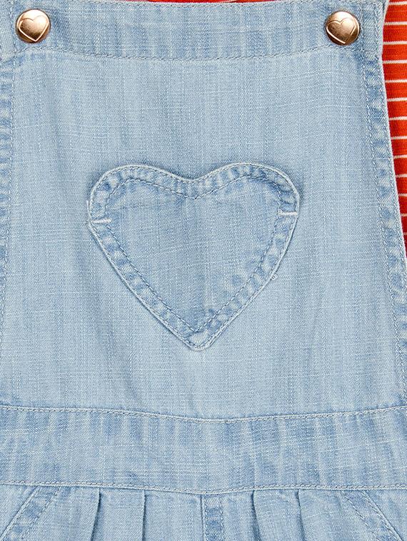 blue denim dungarees - 16738603 - Zoom Image - 3