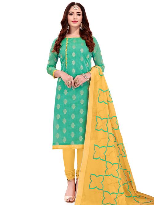 embroidered unstitched suit - 16738715 - Standard Image - 1
