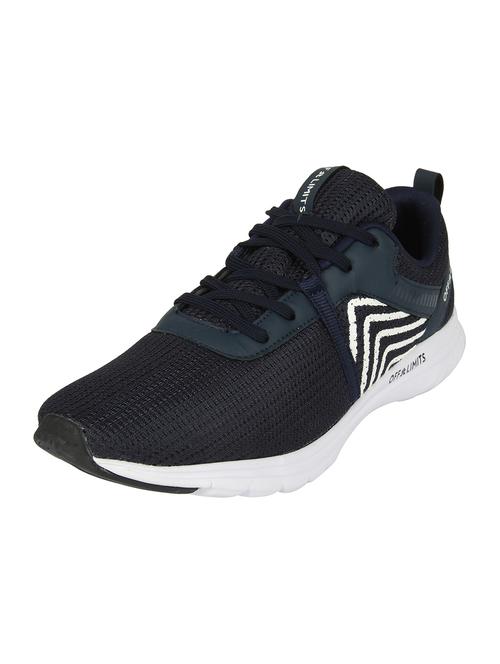 blue mesh lace up sport shoes - 16738737 - Standard Image - 1