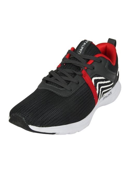 grey mesh lace up sport shoes - 16738738 - Standard Image - 1