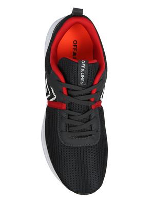 grey mesh lace up sport shoes - 16738738 - Standard Image - 5