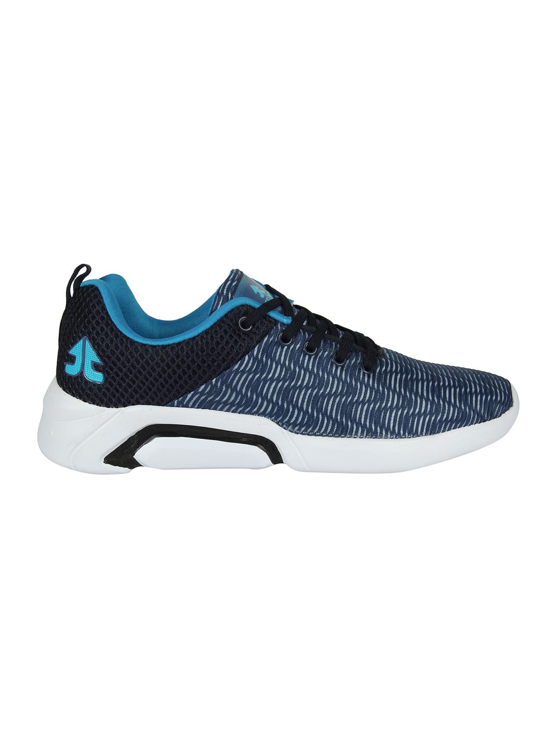 blue fabric lace up sport shoes - 16738744 - Zoom Image - 2