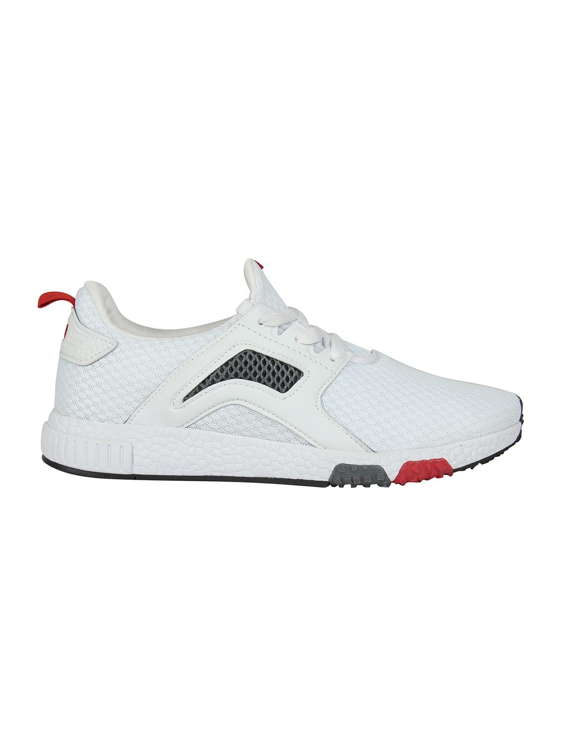 white mesh lace up sport shoes - 16738746 - Zoom Image - 2
