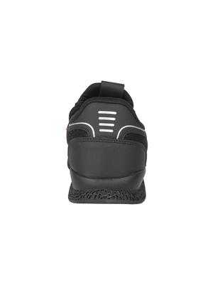 black mesh lace up sport shoes - 16738747 - Standard Image - 4