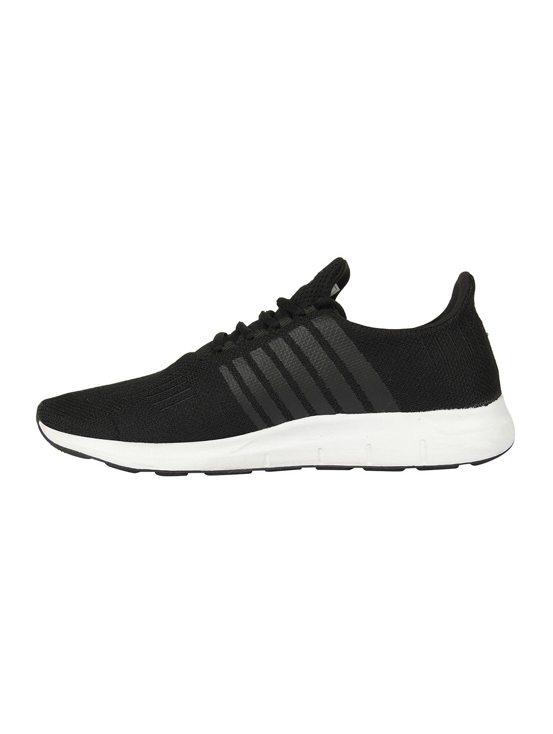 black fabric lace up sport shoes - 16738748 - Zoom Image - 3