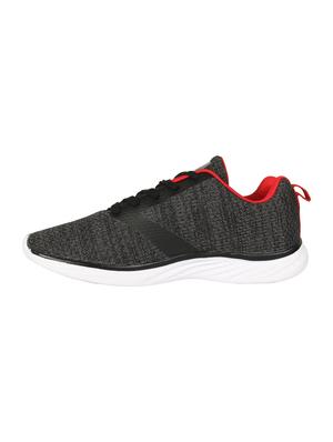 grey fabric lace up sport shoes - 16738750 - Standard Image - 3