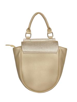 gold leatherette regular handbag - 16738908 - Standard Image - 2