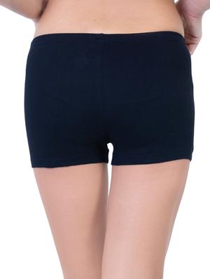 black cotton regular panty - 16738992 - Standard Image - 3
