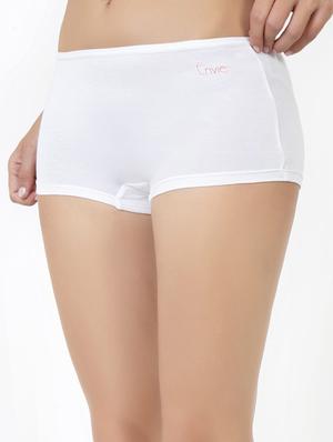 white cotton regular panty - 16739001 - Standard Image - 2