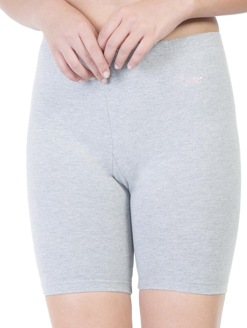 high rise solid shorts - 16739007 - Zoom Image - 1