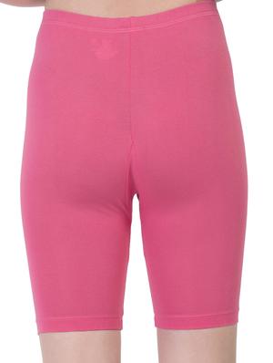 high rise solid shorts - 16739011 - Standard Image - 3