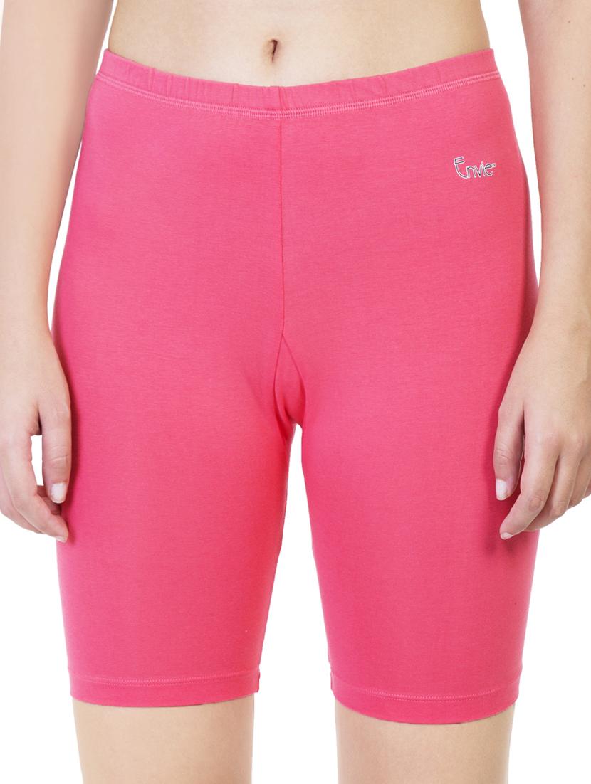 high rise solid shorts - 16739011 - Zoom Image - 1