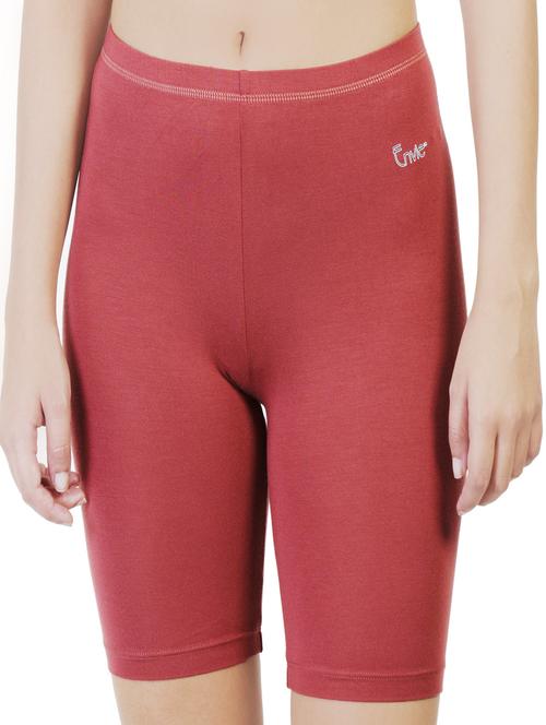 high rise solid shorts - 16739019 - Standard Image - 1