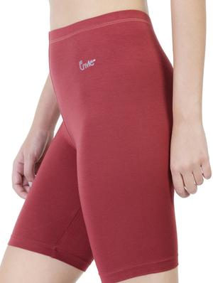 high rise solid shorts - 16739019 - Standard Image - 2