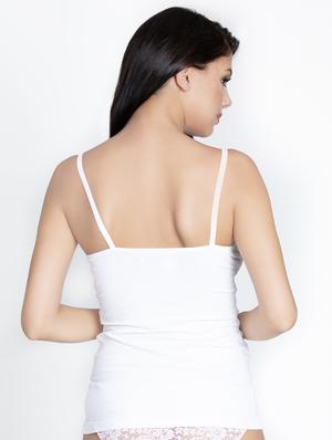 bow patch solid camisole - 16739032 - Standard Image - 3