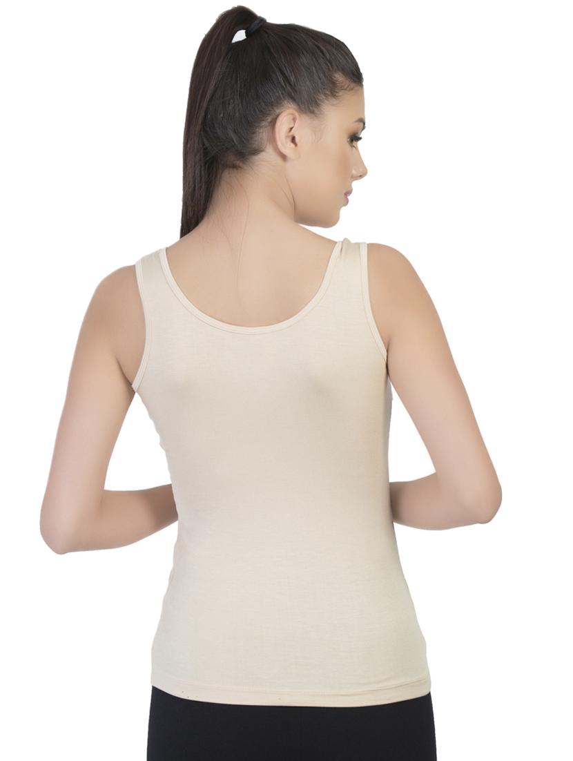 scoop neck solid camisole - 16739062 - Zoom Image - 3
