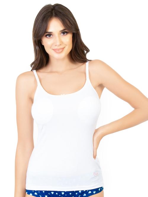 detachable strap solid camisole - 16739076 - Standard Image - 1