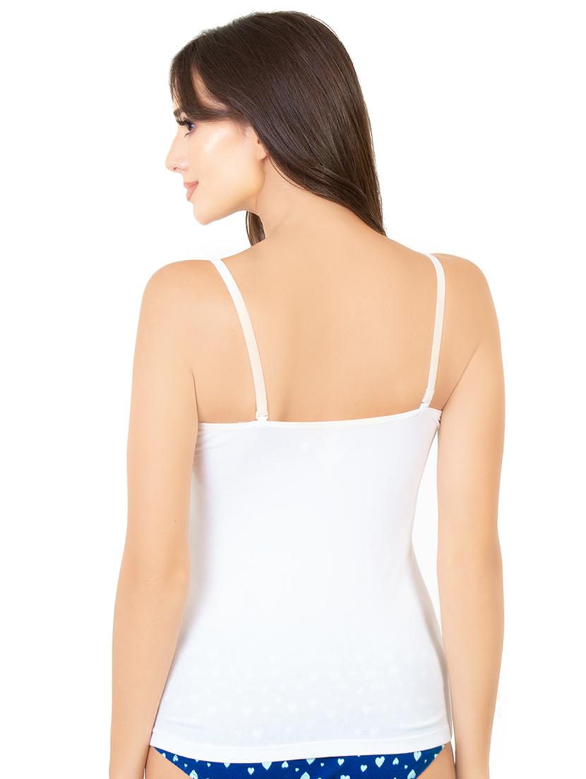 detachable strap solid camisole - 16739076 - Zoom Image - 3