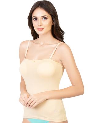 detachable strap solid camisole - 16739095 - Standard Image - 2