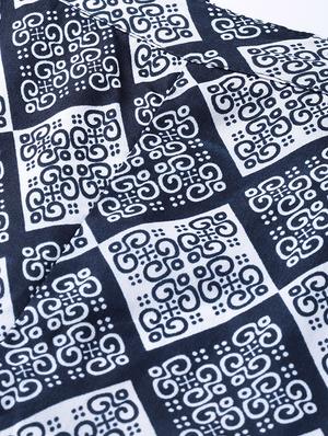high rise printed straight palazzo - 16739162 - Standard Image - 5