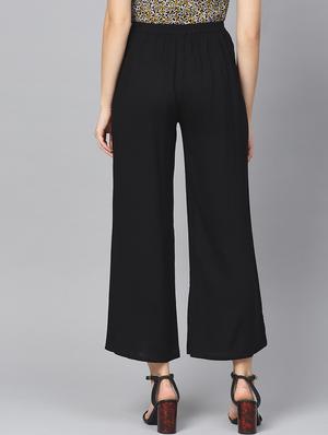 high rise solid palazzo - 16739167 - Standard Image - 3