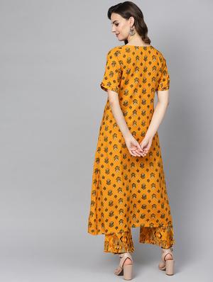 printed kurta pant set - 16739169 - Standard Image - 3