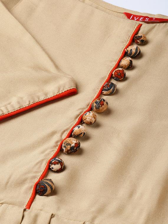 printed anarkali kurta - 16739193 - Zoom Image - 4