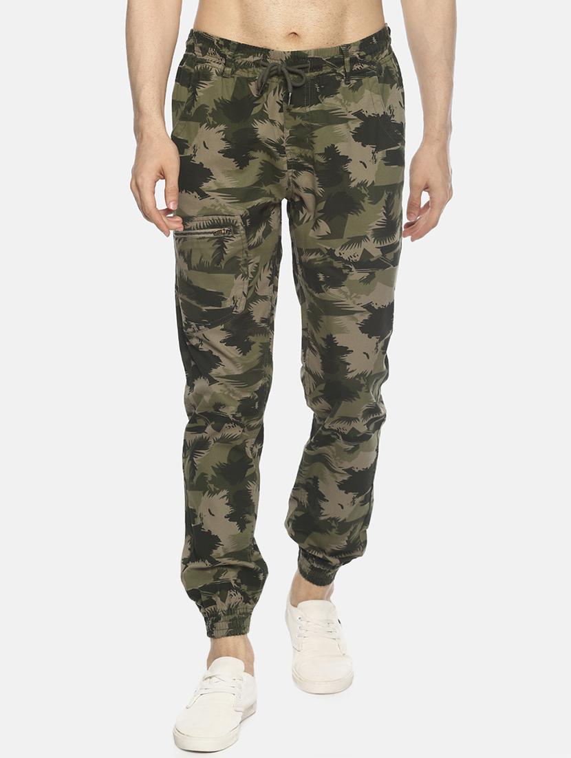 green camouflage print jogger - 16739227 - Zoom Image - 1