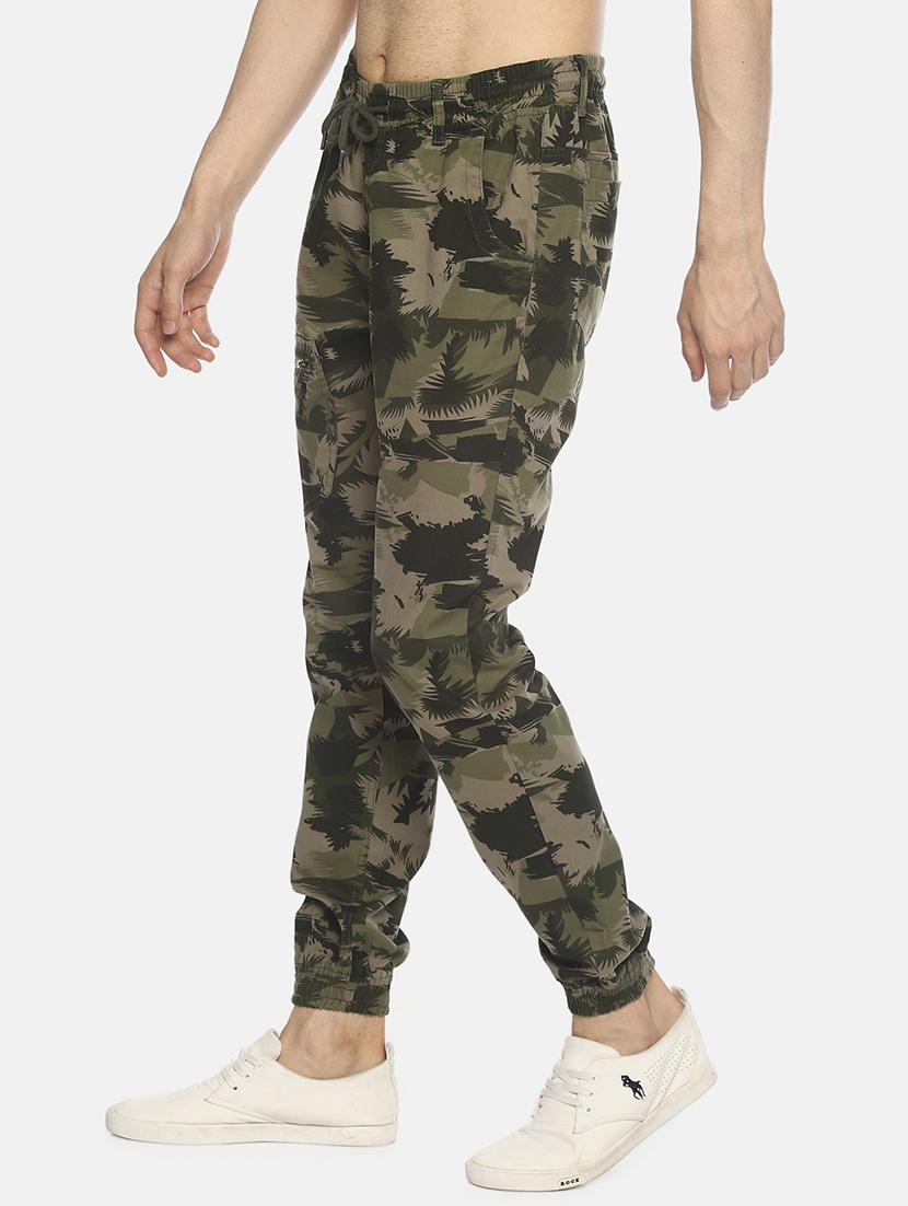 green camouflage print jogger - 16739227 - Zoom Image - 2