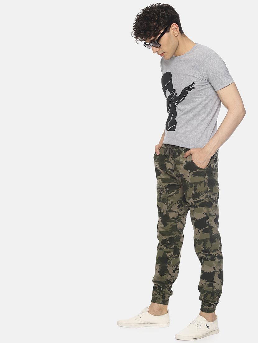 green camouflage print jogger - 16739227 - Zoom Image - 4