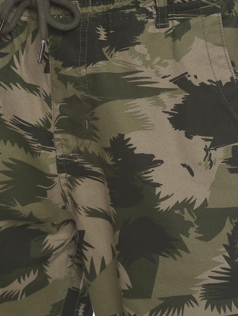green camouflage print jogger - 16739227 - Zoom Image - 5