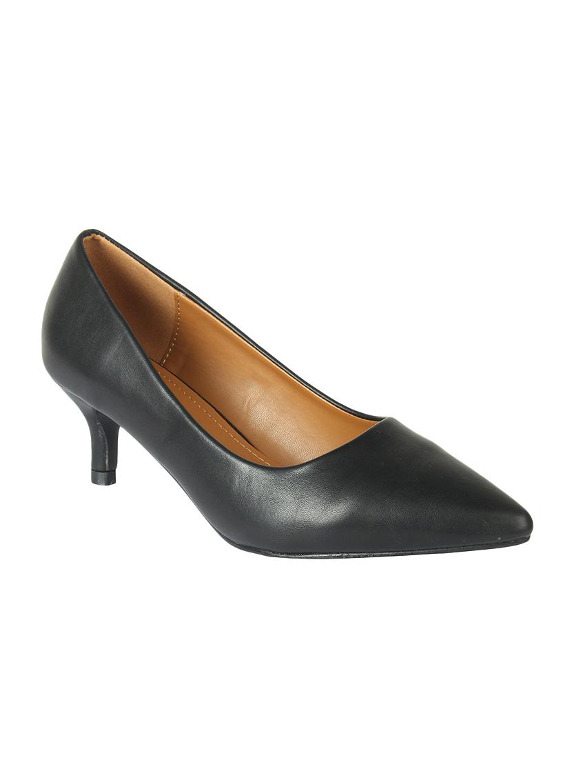 black slip on pumps - 16740091 - Zoom Image - 1