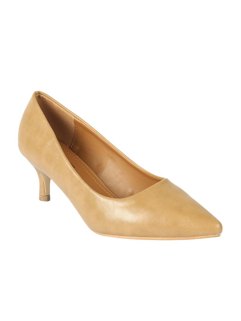beige slip on pumps - 16740092 - Zoom Image - 1