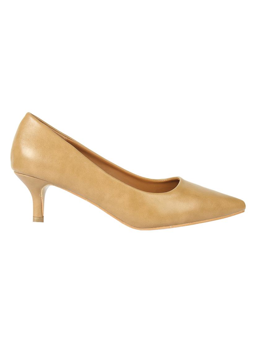 beige slip on pumps - 16740092 - Zoom Image - 2