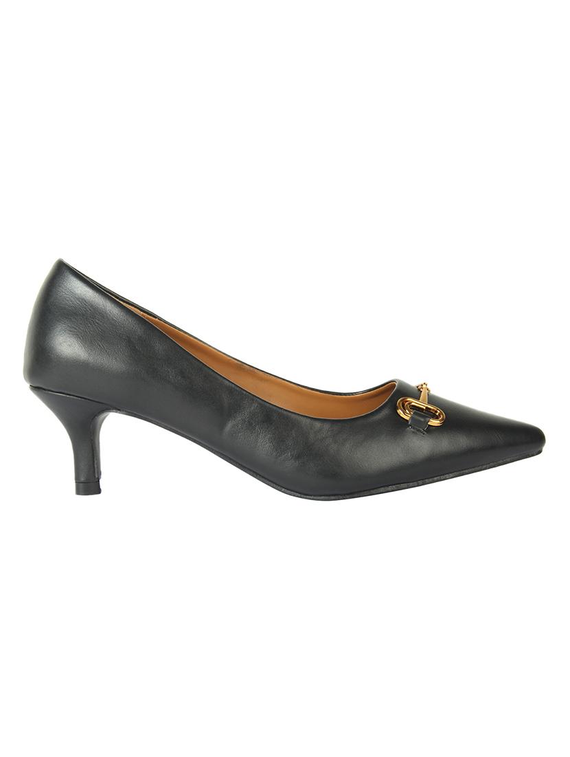 black slip on pumps - 16740096 - Zoom Image - 2